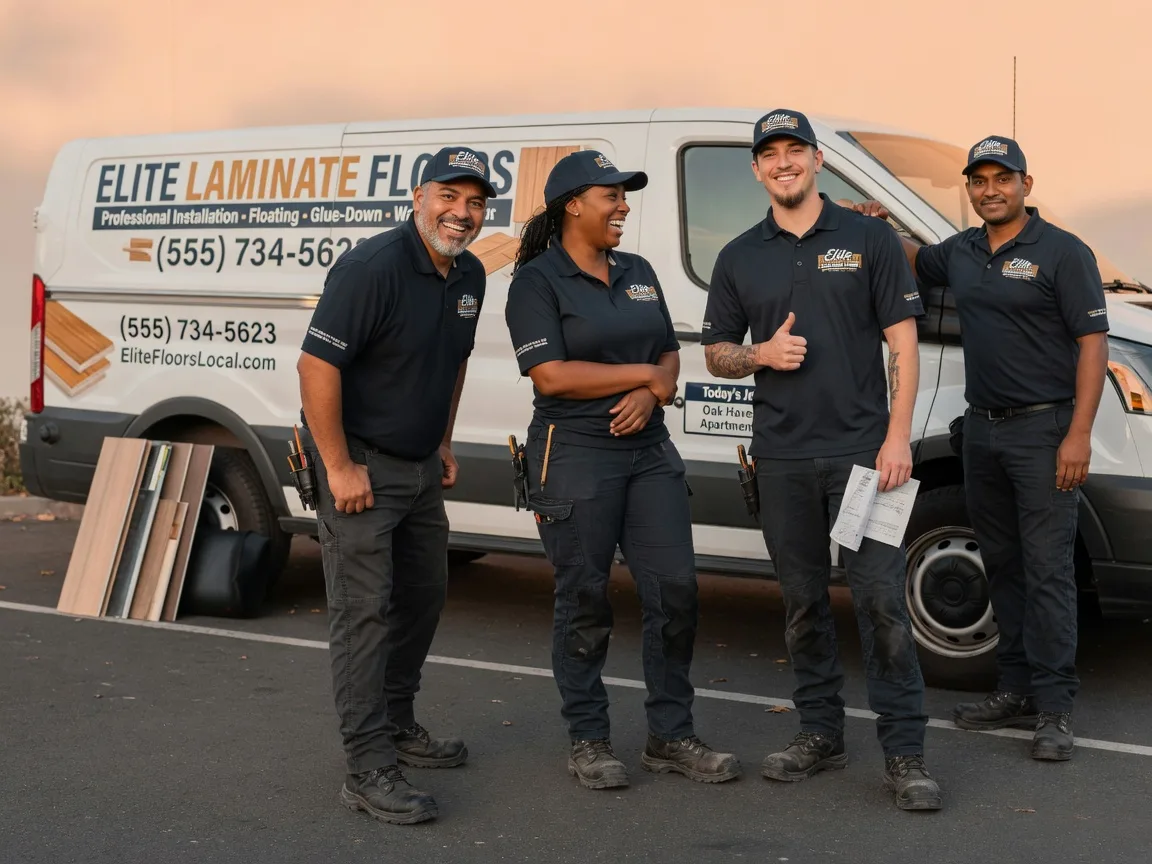Laminate flooring installation company in Badger, SD